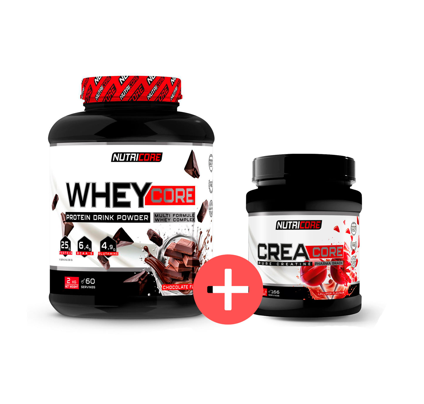 PACK Wheycore 2kg + Creacore 500g